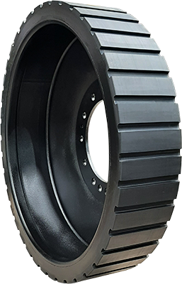 Example image for Idler wheel half for Caterpillar 65-95 series tractors