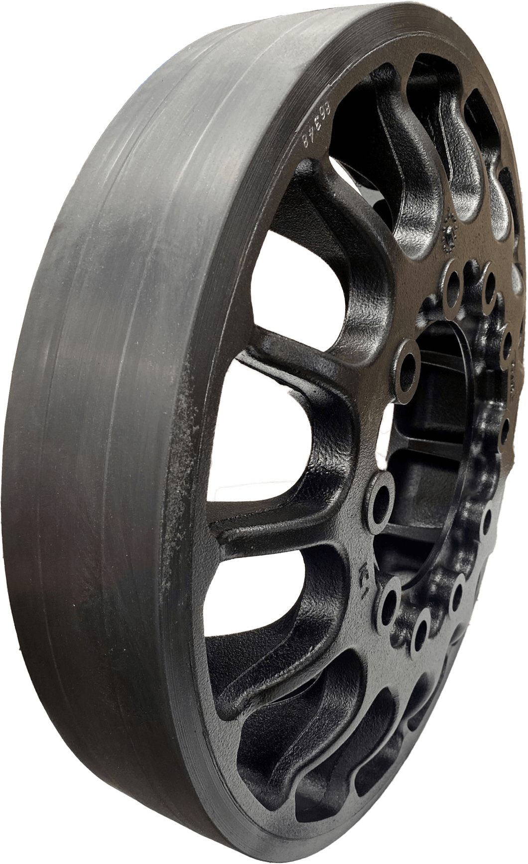 Example image for Narrow idler wheel half for CASE Rowtrac & New Holland tractors
