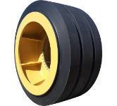 Caterpillar SH150 tri-rib wheel, 20 stud x 459mm spigot