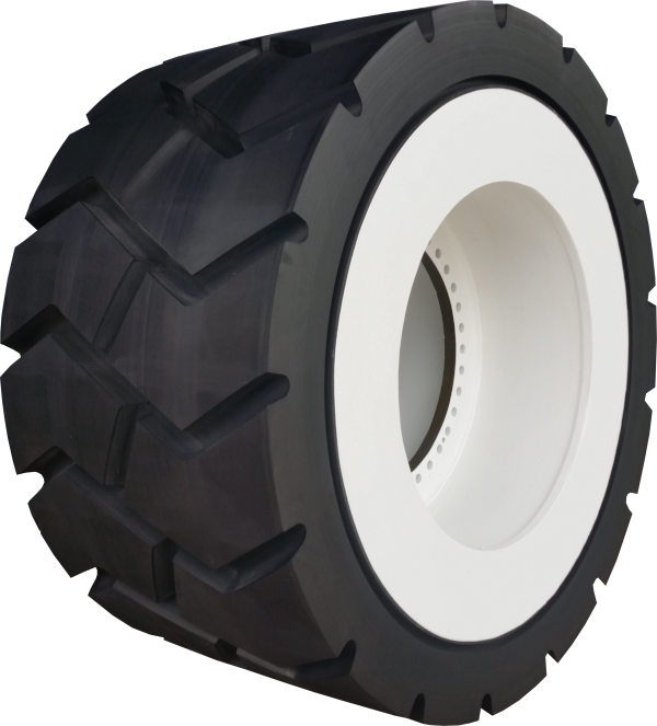 Example image for Caterpillar SH660D wheel, chevron tread