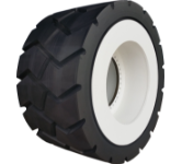 Caterpillar SH660D wheel, chevron tread
