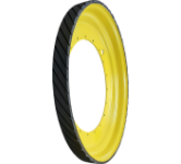 Rebuild drive wheel half for John Deere 8000 series tractors