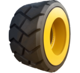 Caterpillar SH660D/SH660HD wheel, chevron tread, suits 16mm chains