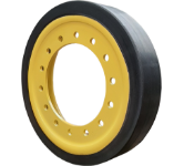 Rebuild idler wheel half for John Deere 8RX series tractors