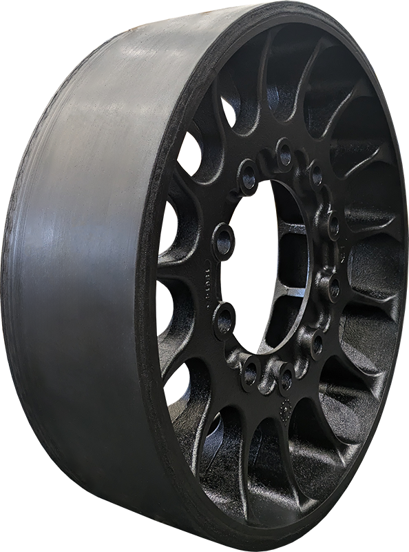 Example image for Wide idler wheel half for CASE Rowtrac & New Holland tractors