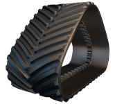 30" Trackman® T700 ARMOR scraper track for Case STX series tractors