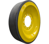 Rebuild idler wheel half for John Deere 9RT/9030T series tractors