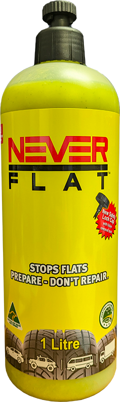 Example image for Never Flat Tyre Sealant, 1L bottle