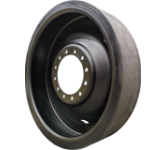 Rebuild wide front idler wheel half for Challenger MT series tractors