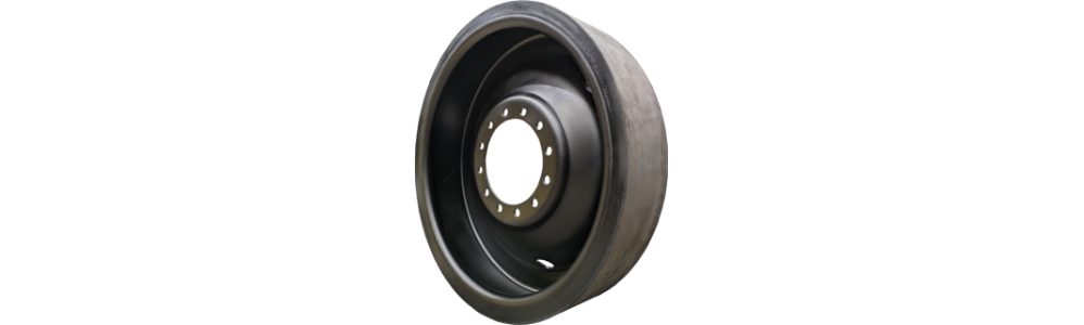 Photo of Wide front idler wheel half for Challenger MT series tractors