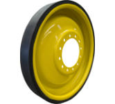 Rebuild idler wheel half for John Deere 8RT series tractors