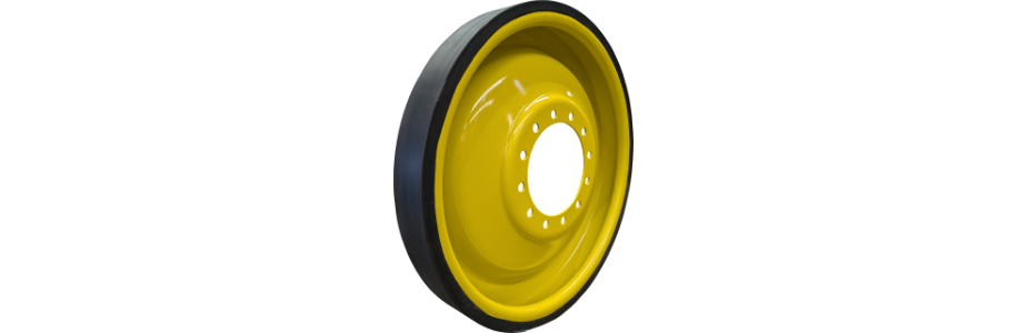 Photo of Rebuild idler wheel half for John Deere 8RT series tractors