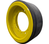 Wide idler wheel half for John Deere 8RX series tractors