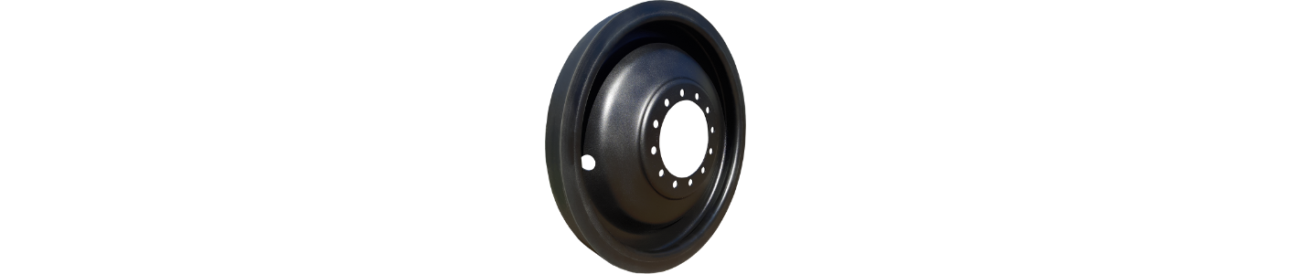 Photo of Challenger MT series narrow front idler wheel half (rebuild)