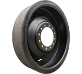 Challenger MT series wide front idler wheel half (rebuild)